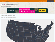 Tablet Screenshot of localfurniturestore.net